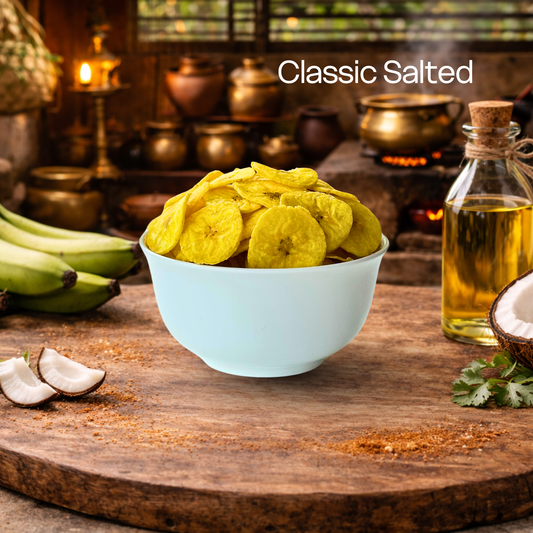 Krypsy Classic Salted Banana Chips – Made in Pure Coconut Oil