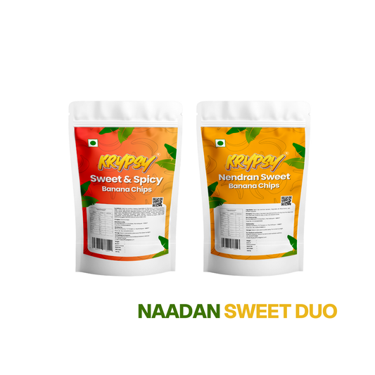 Krypsy Naadan Sweet Duo – Made in Pure Coconut Oil - Pack of 2